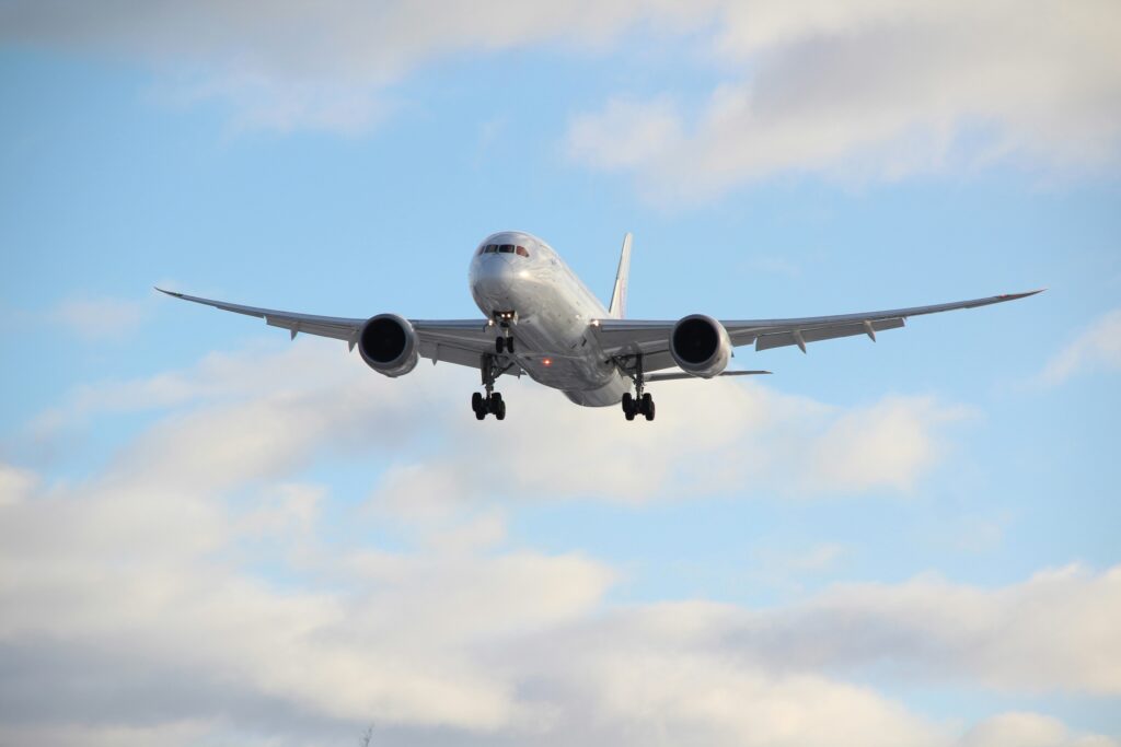 Boeing Stock airplane takeoff 2025